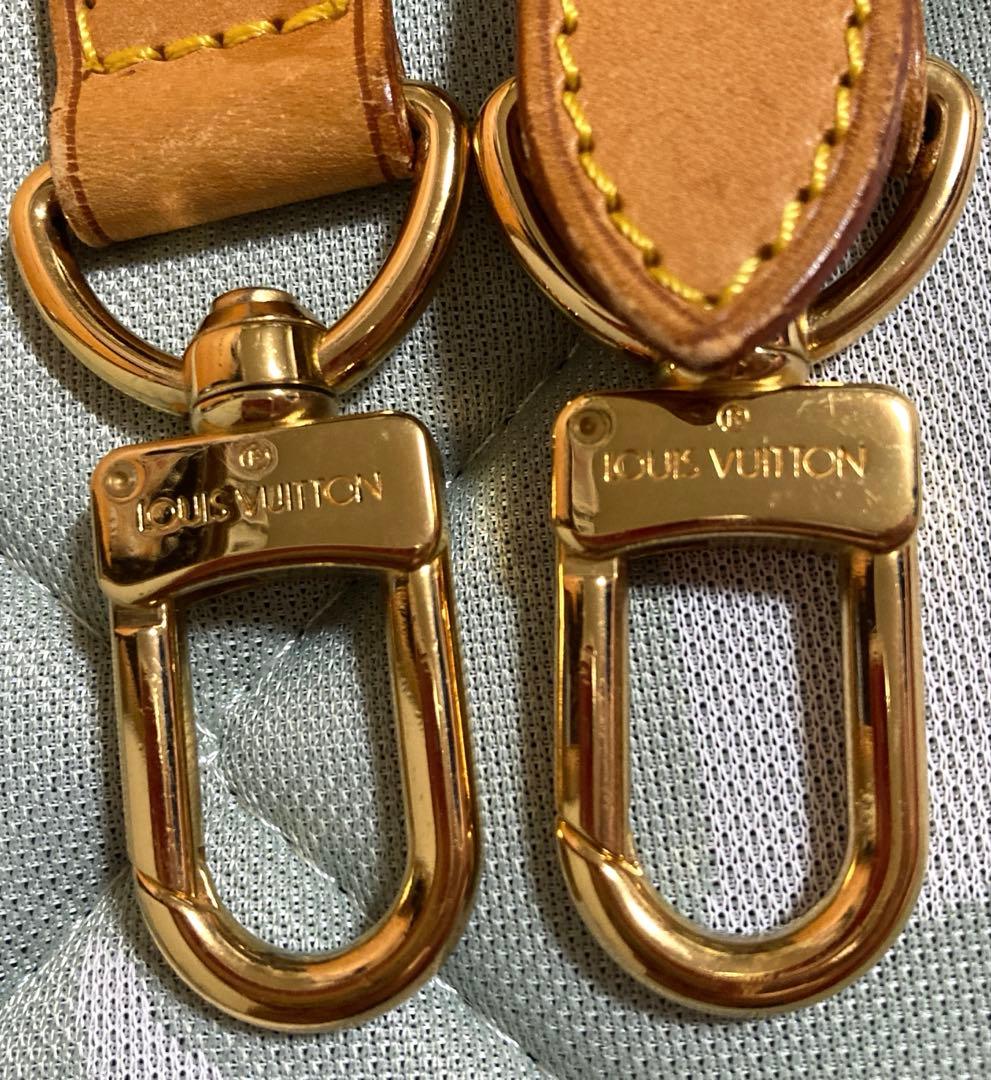 ルイヴィトン　ヌメ革　レザーストラップ　ベージュ