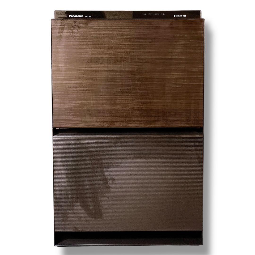 パナソニック 加湿空気清浄機 F-VXT90 2021年製 nanoeX 木目調
