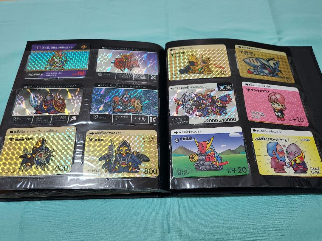 SD GUNDAM FILE BOOK カードダス キラ まとめ売り ガンダム