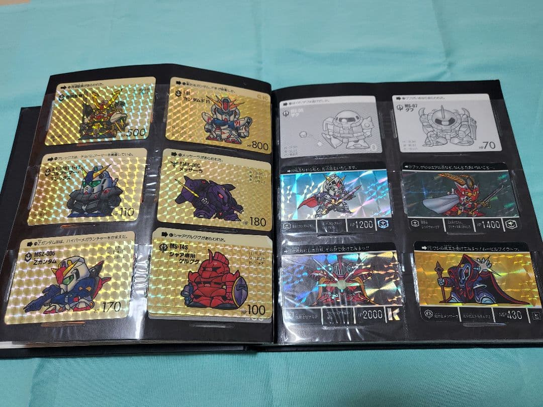 SD GUNDAM FILE BOOK カードダス キラ まとめ売り ガンダム