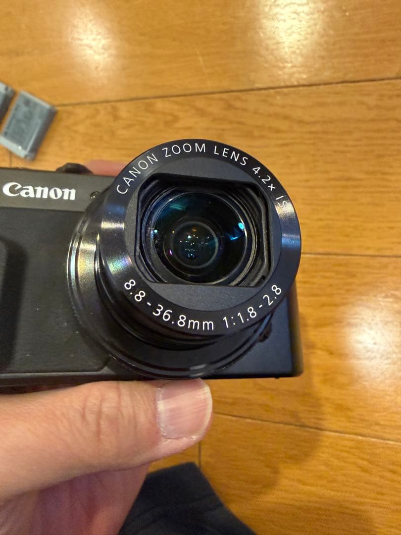 Canon PowerShot G7 X Mark II 液晶不良あり