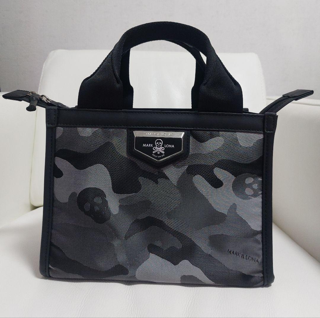 美品　マークアンドロナ　カートバッグ　オリジナルカモジャカート　ブラック