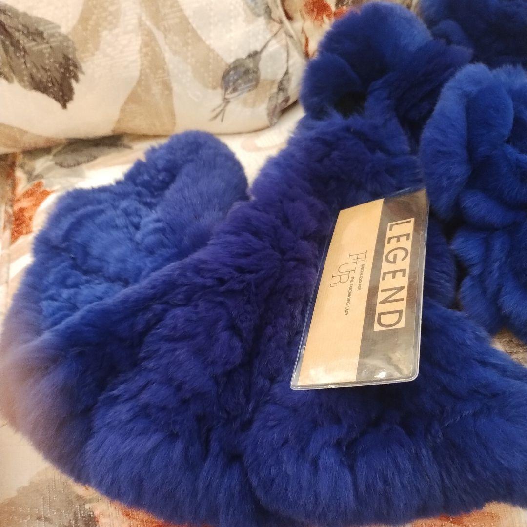 kaokao アレクサンドルドゥパリ 薔薇バレッタ＆高級レッキス薔薇ファー