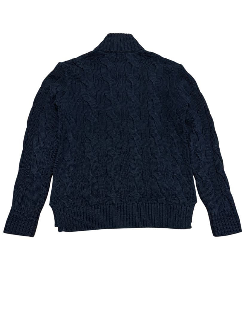 【美品】ポロ・ラルフローレン 太ケーブル ★大人気カラー★ プルオーバー