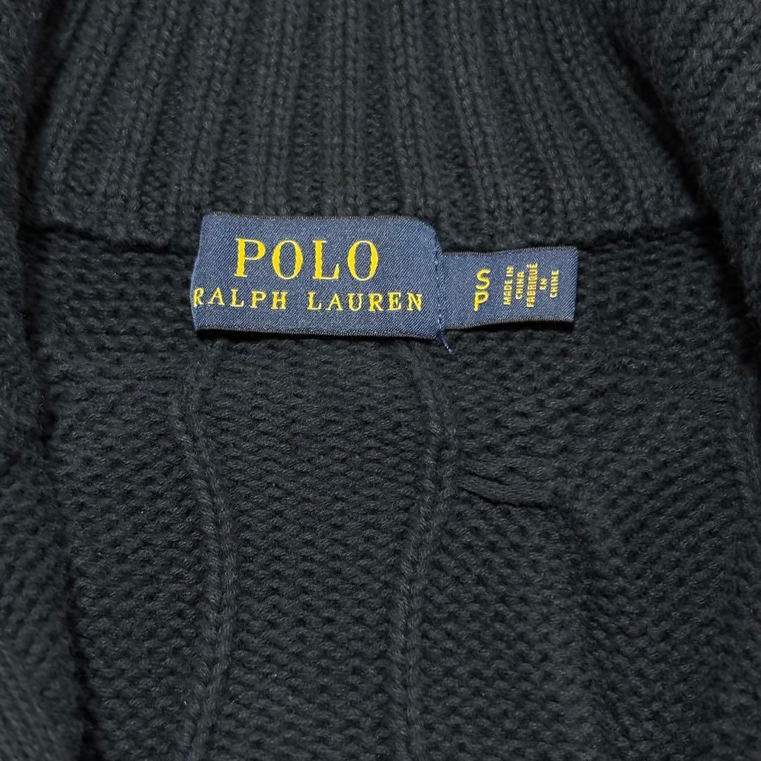 【美品】ポロ・ラルフローレン 太ケーブル ★大人気カラー★ プルオーバー