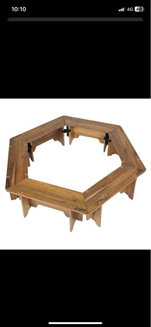 キャプテンスタッグ　ヘキサテーブル