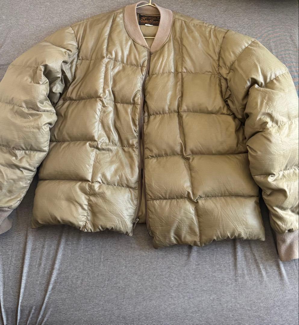 Eddie Bauer ダウンジャケット黒タグ