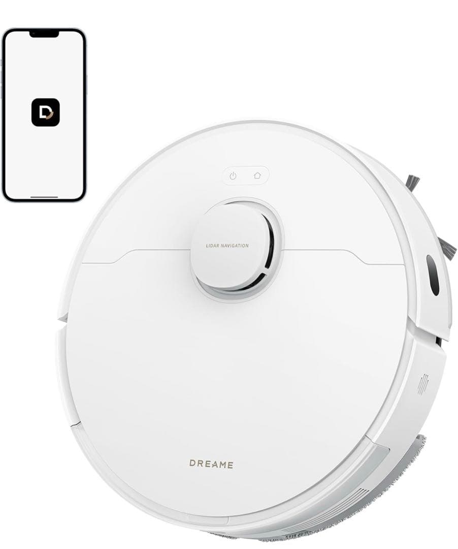 dreame D20 ロボット掃除機 強力吸引 2-in-1吸引 & 水拭き