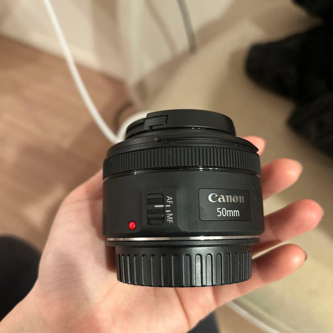 レンズ(単焦点) canon 50mm