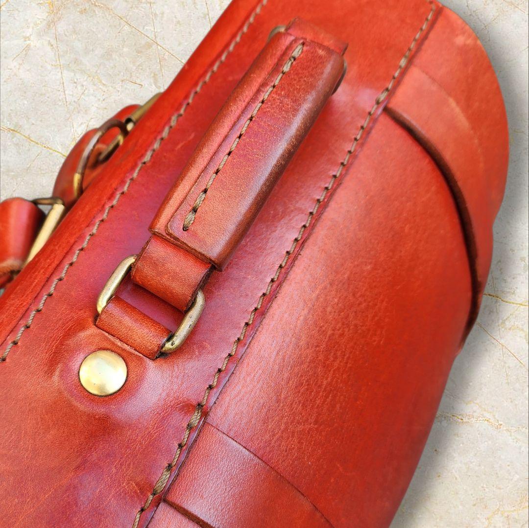 【HERZ】ランドセル／革／ヘルツ／鞄／レッド／大人／ハードレザー 40周年