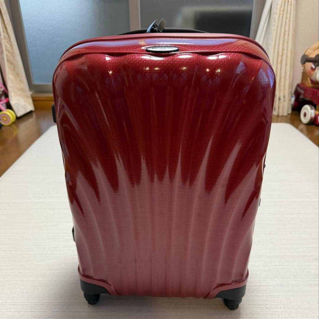 サムソナイト　スーツケース　シーライト　赤　40L