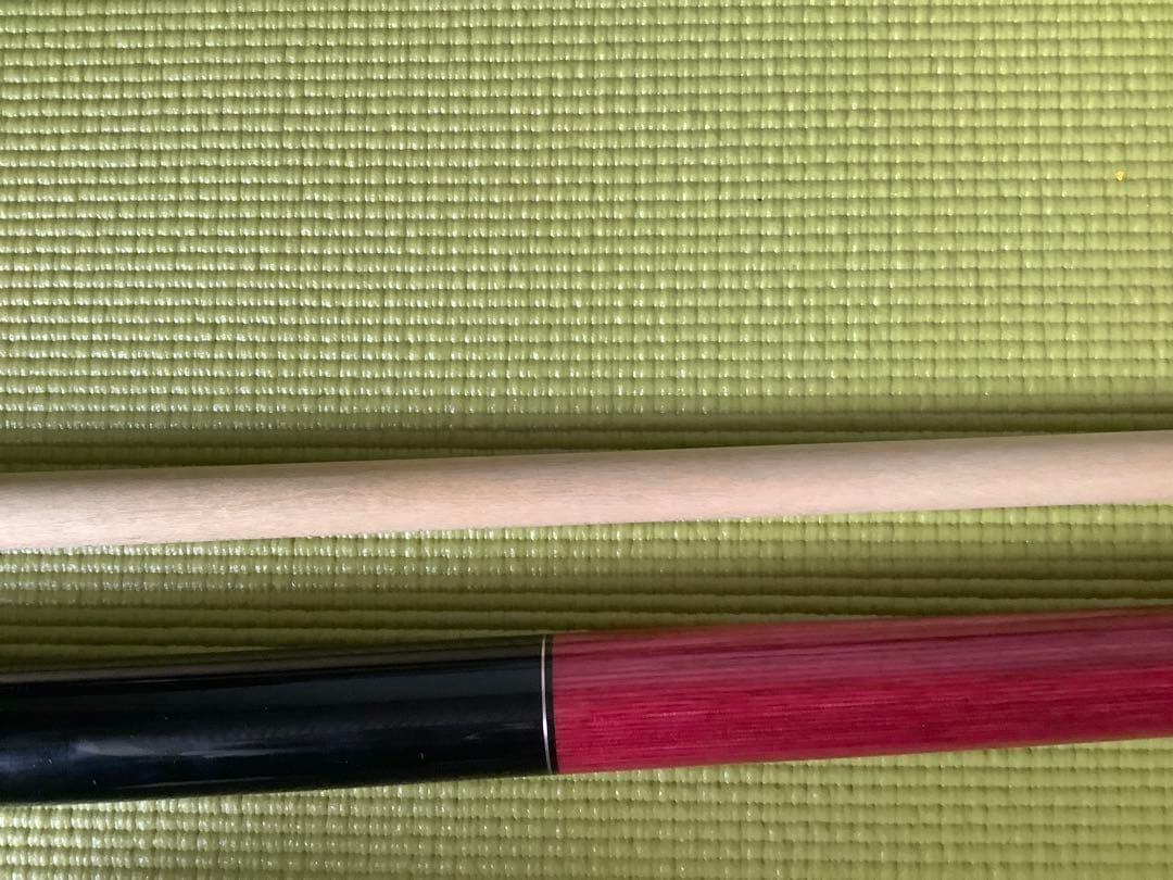 Mazz Cues POWER BREAK DI ビリヤードキュー 黒赤