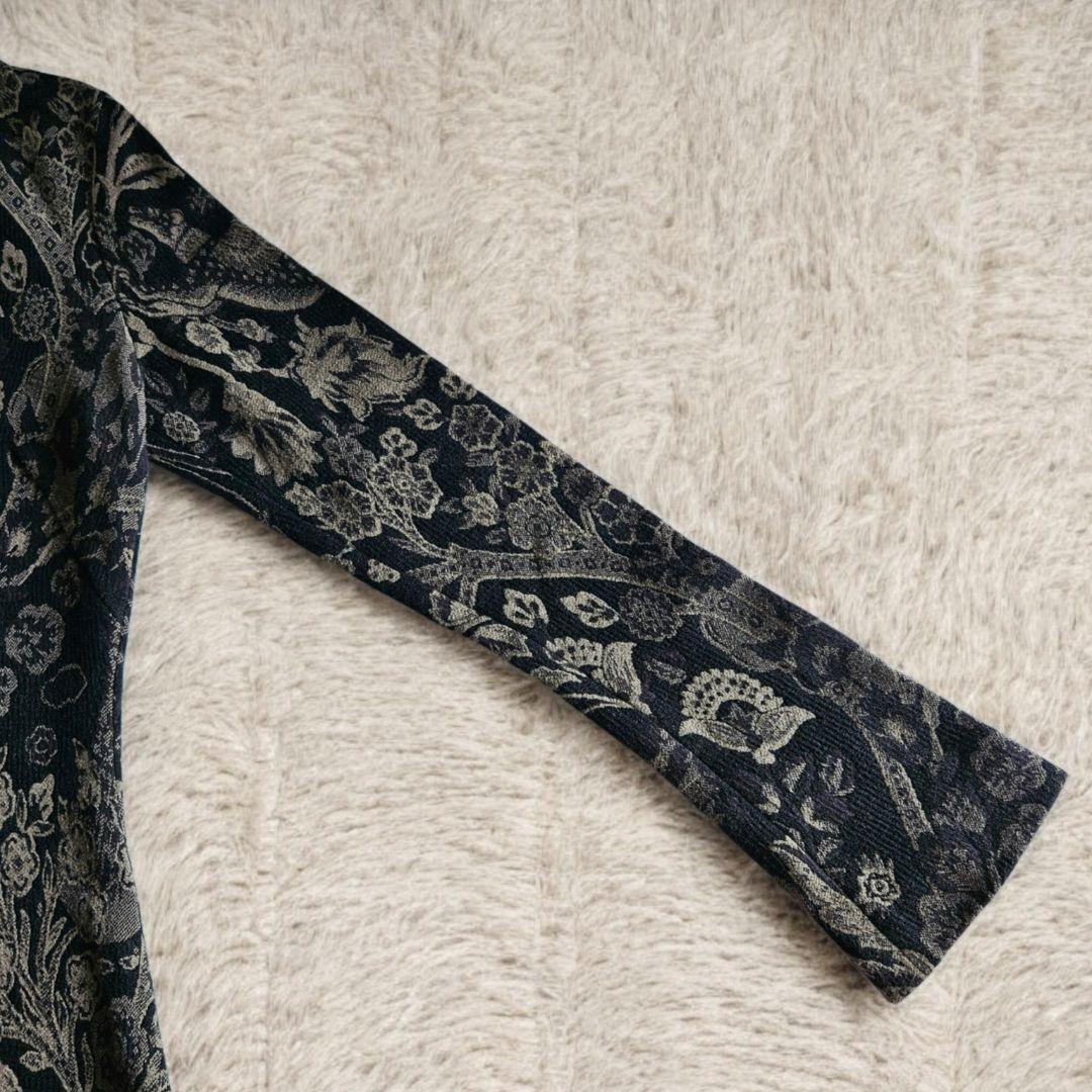 ETRO カリプソ ジャージードレス 黒 22-23秋冬 38 ワンピース