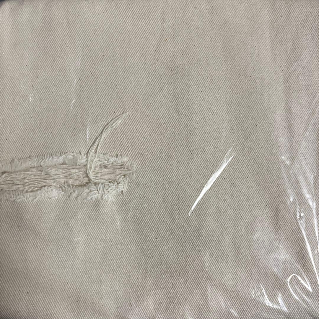 SENEE ルーズビンテージライクデニム　アイボリー　Mサイズ