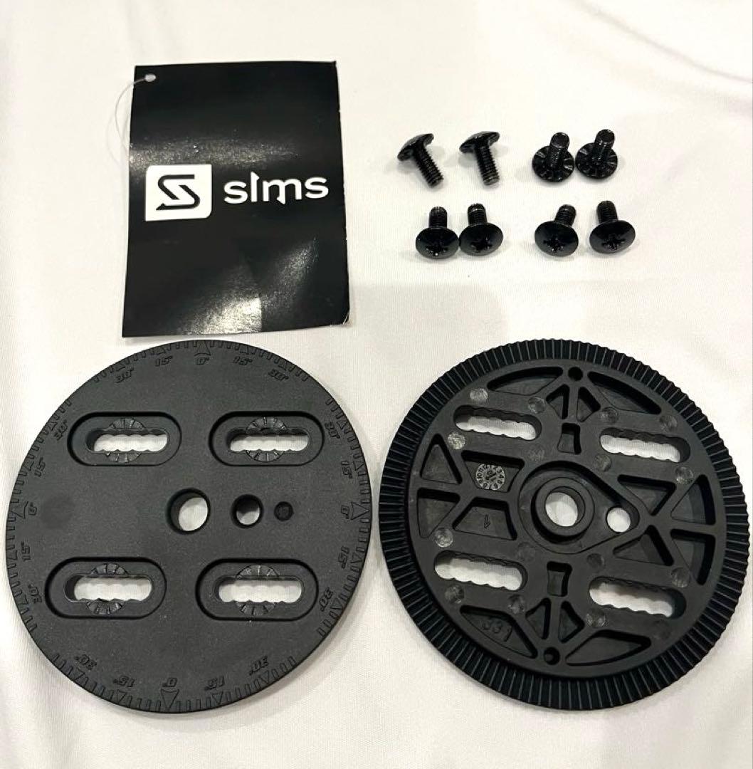 [未使用品] SIMS スノーボードビンディング　ジュニア　S