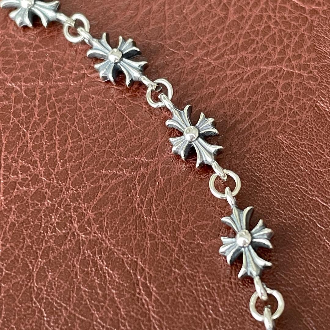 メンズ ブレスレット シルバー 925 クロス タイニーEプラス ユニセックス