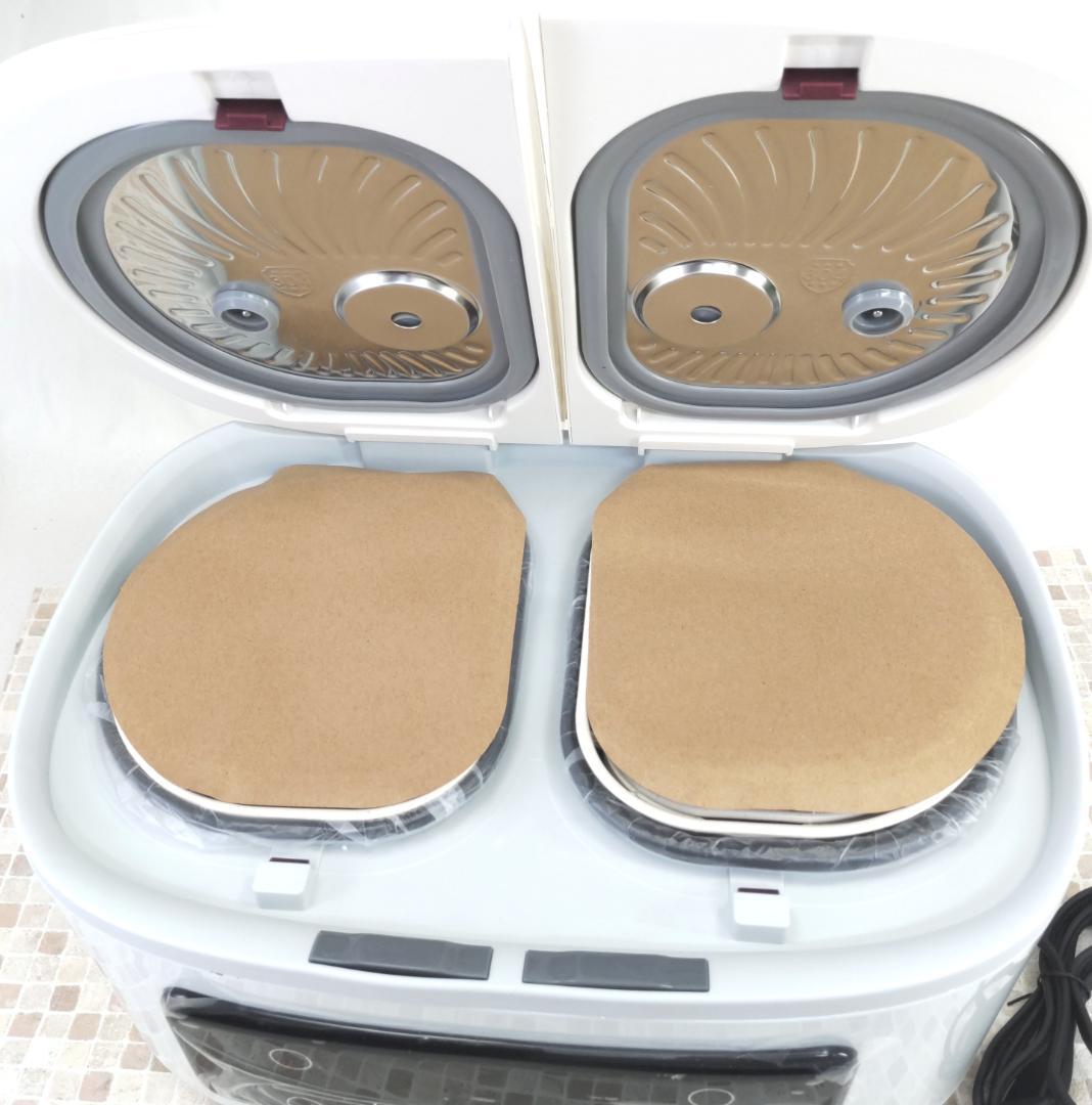 【未使用品】ツインシェフ 自動調理鍋 ショップジャパン　FN006028