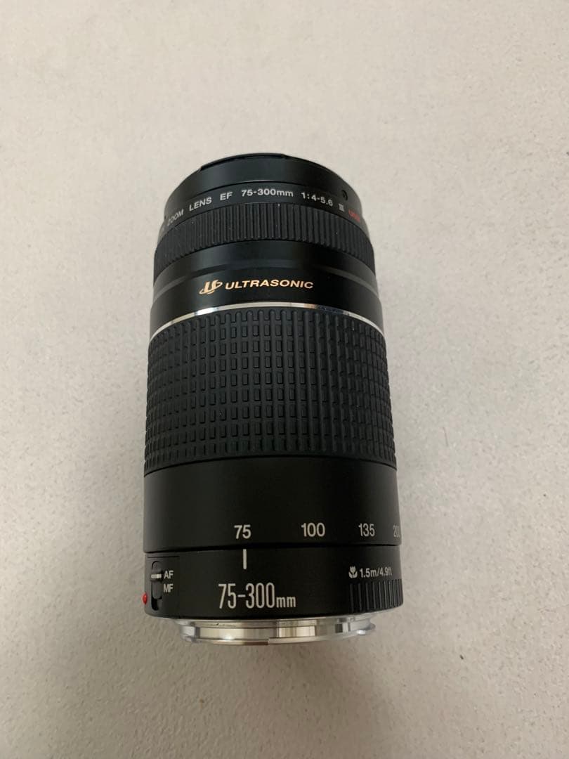 レンズ(ズーム) canon zoom LENS EF 75-300mm 4-5.6 3 USM