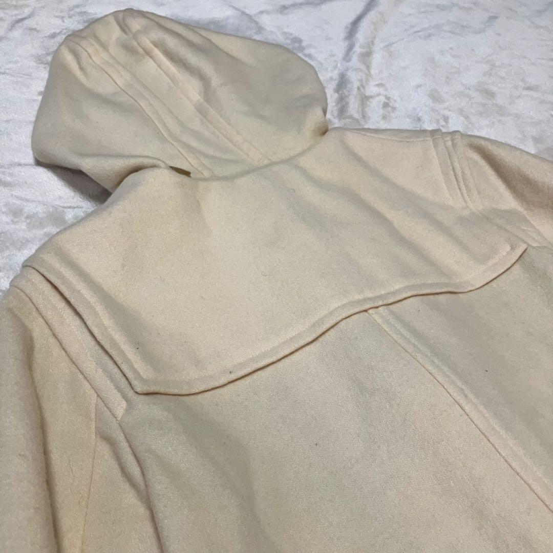 Burberry London ダッフルコート ホワイト トグル
