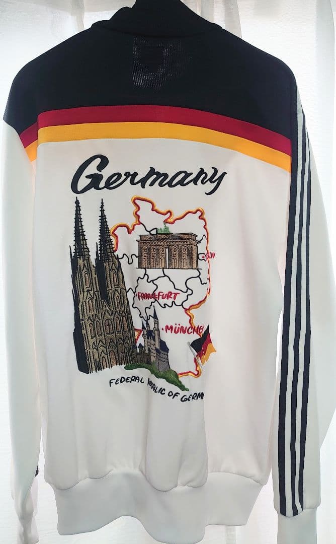 希少 adidas アディダス ドイツ代表 トラックジャケット 刺繍入り
