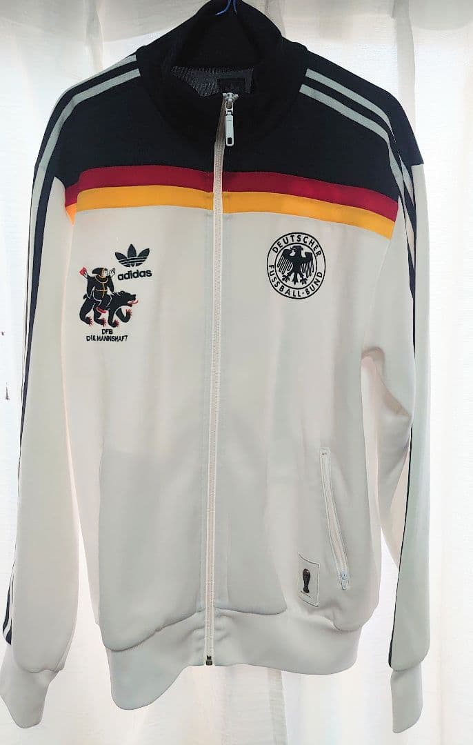 希少 adidas アディダス ドイツ代表 トラックジャケット 刺繍入り