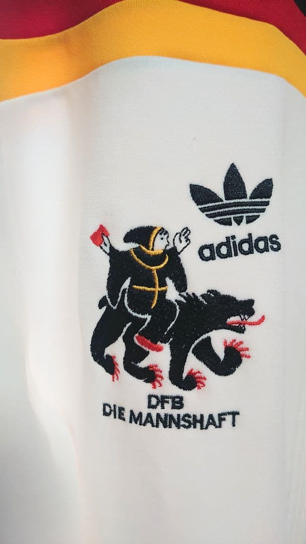 希少 adidas アディダス ドイツ代表 トラックジャケット 刺繍入り