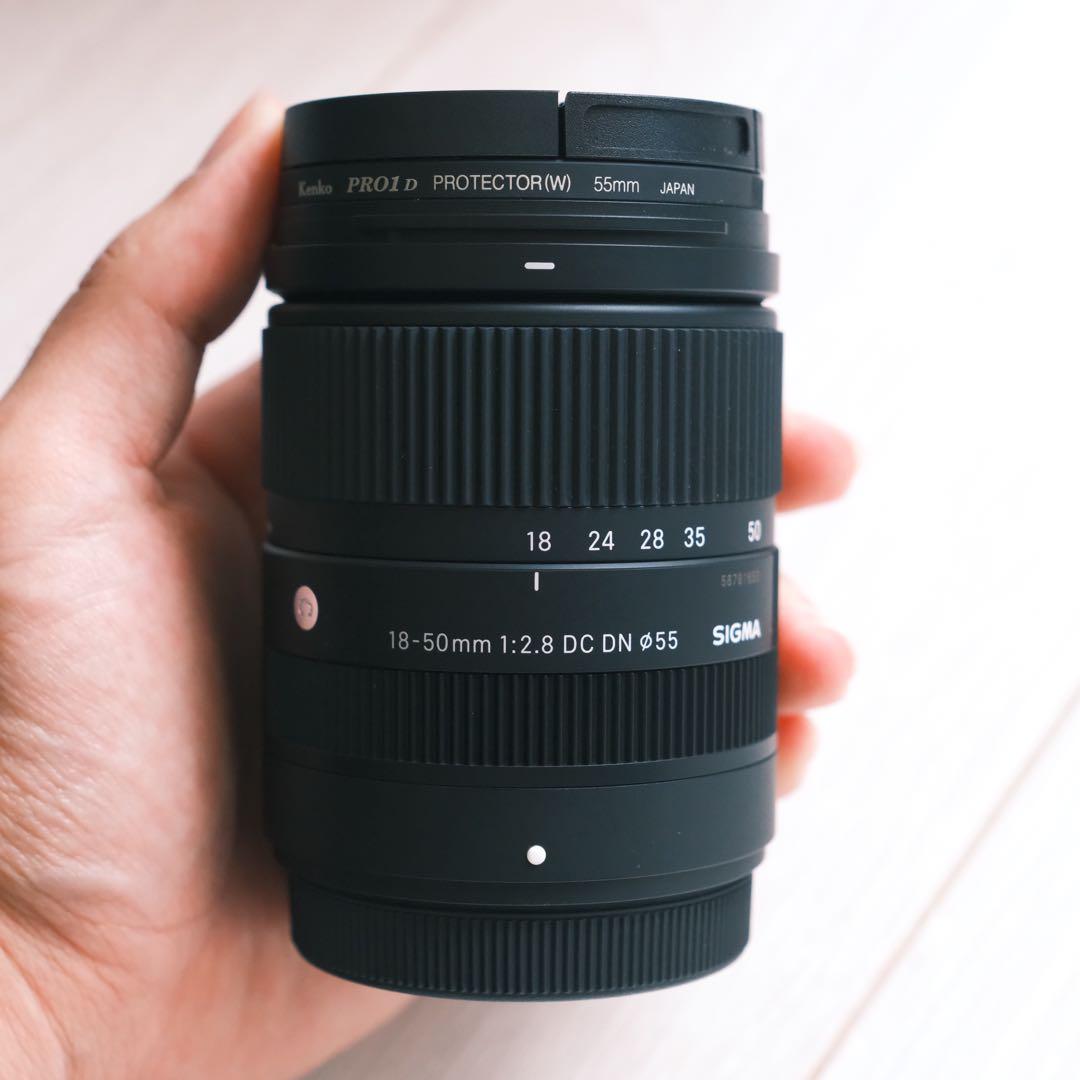 【ほぼ新品】SIGMA 18-50mm F2.8 FUJIFILM Xマウント