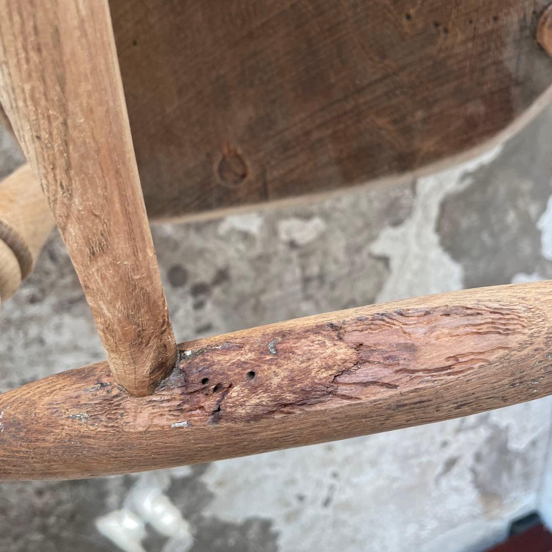 SUMMER SALE 7/4〜7/31 アームチェア アームチェア 剥離加工