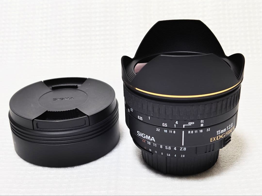 シグマ 15mm F2.8 FISHEYE ニコン Fマウント
