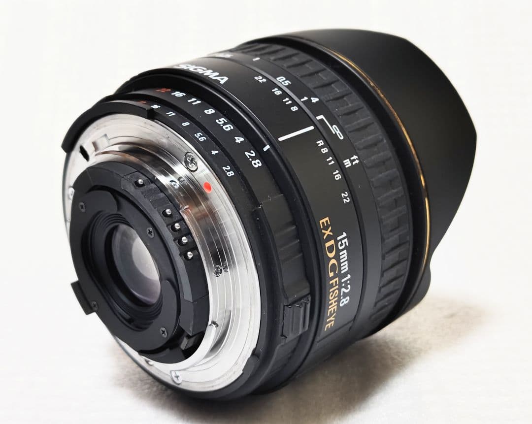 シグマ 15mm F2.8 FISHEYE ニコン Fマウント