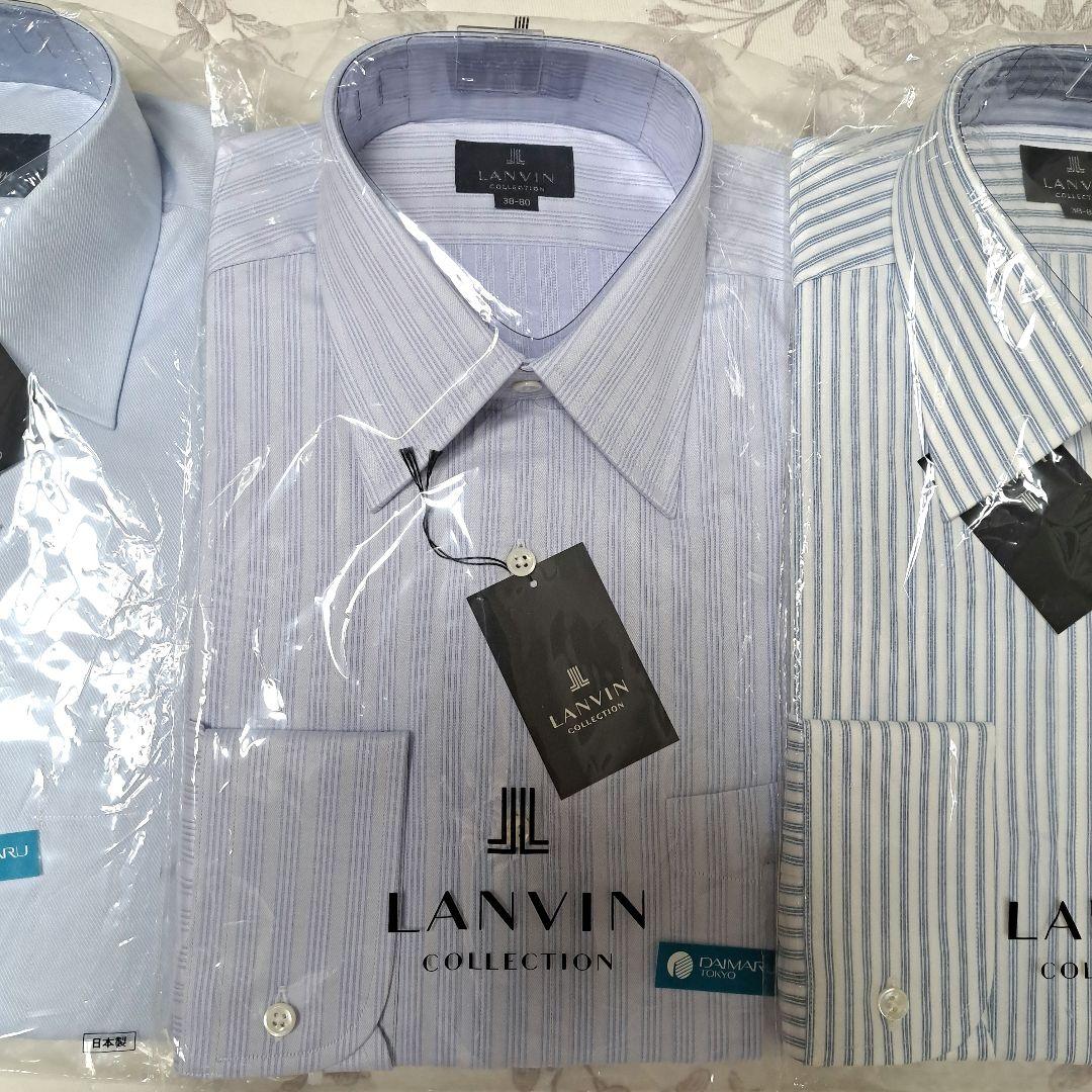 LANVIN Aquascutum 長袖シャツ 3枚セット