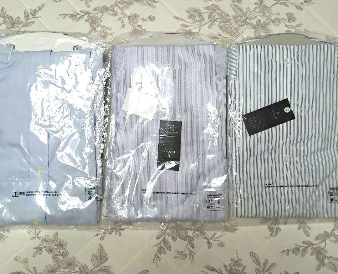 LANVIN Aquascutum 長袖シャツ 3枚セット