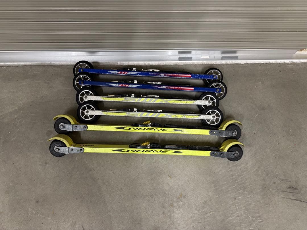 スノースポーツ用ローラースキー、クラシカル、フリー