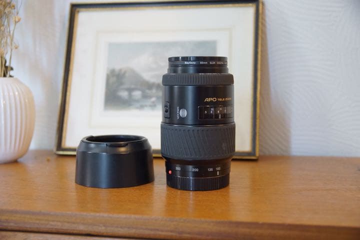 フード付き！！　ミノルタ APO 100-300mm F 4.5-5.6