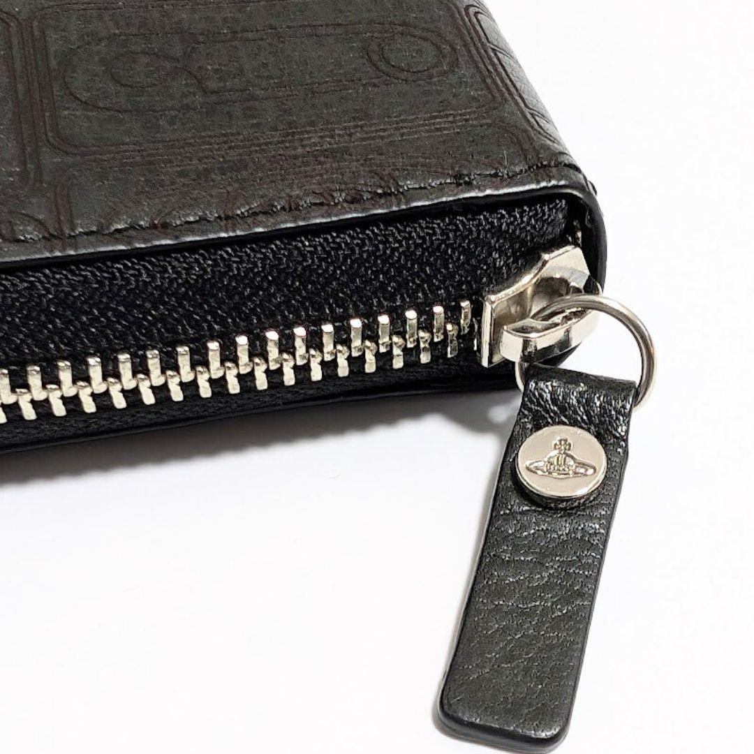 新品✨ヴィヴィアンウエストウッド 長財布 ラウンドファスナー メンズ レディース