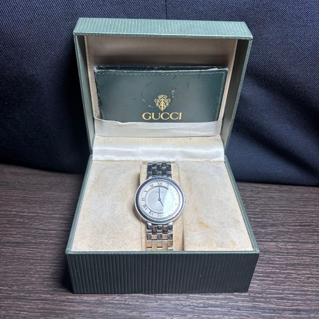 ⚠️最終値下げ⚠️GUCCI グッチ 546P SS クォーツ レディース 腕時計