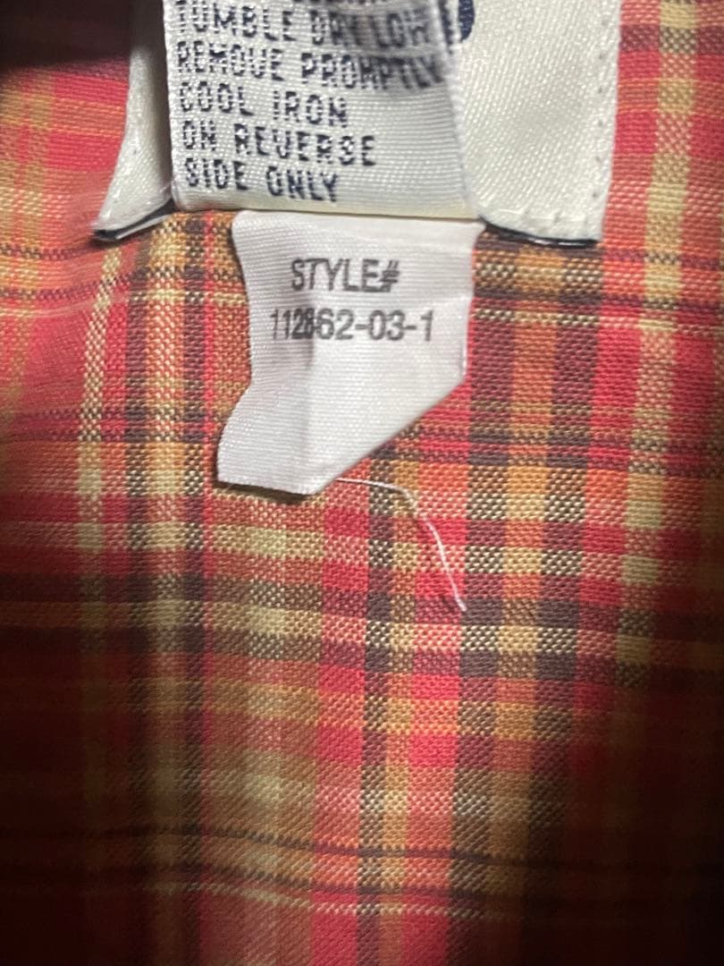 GAP OLDGAP コットン　アノラック　チェック　オールド　ギャップ