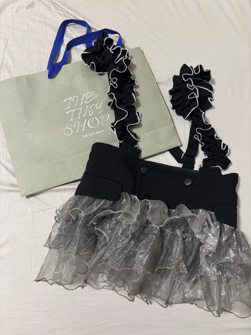 chinatsu aoyama キャミソール フリルビスチェ 上衣のみ