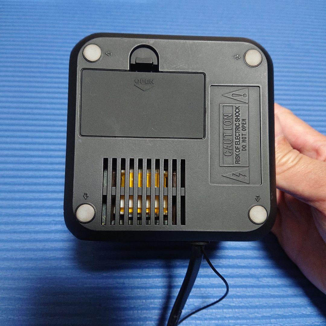 AudioComm FMミニ時計ラジオ RAD-167162