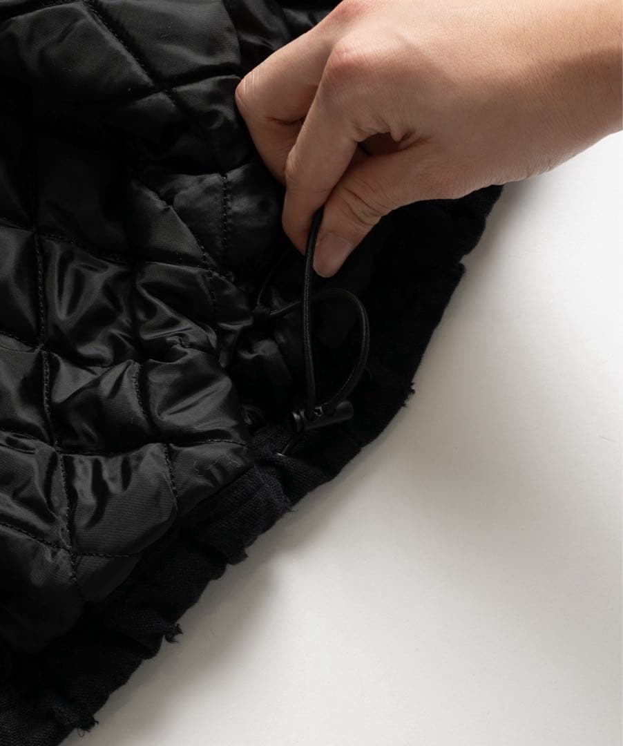 WISH FOR EVER/ドローコードビンテージライクショートダックジャケット