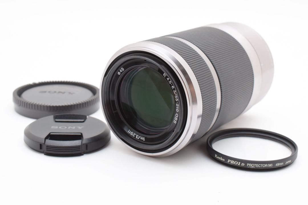 【美品】 ソニー SONY SEL55210 ズームレンズ