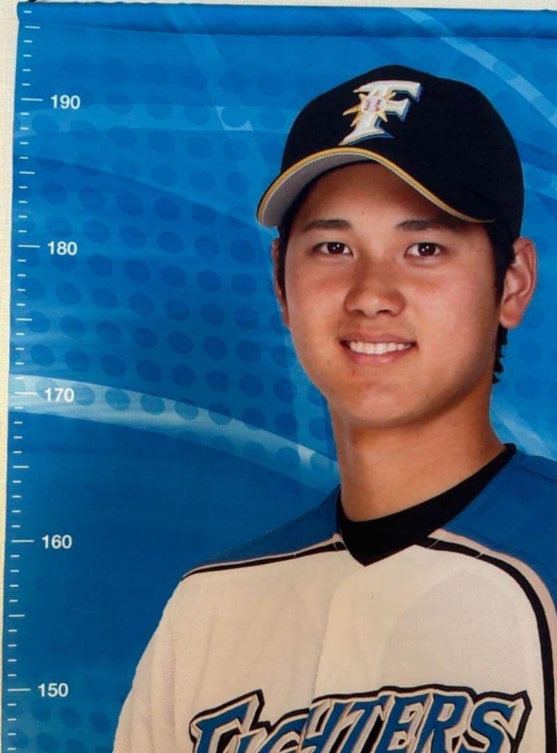 【ラスト一枚】大谷翔平 北海道日本ハムファイターズ 等身大タペストリー