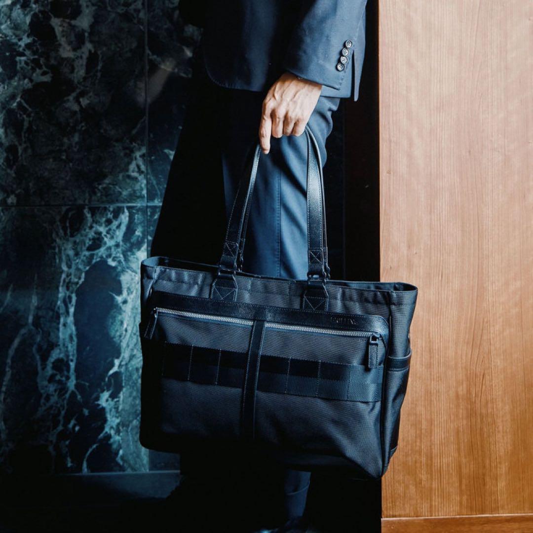【BRIEFING】FUSION SQ TOTE HD（BLACK）