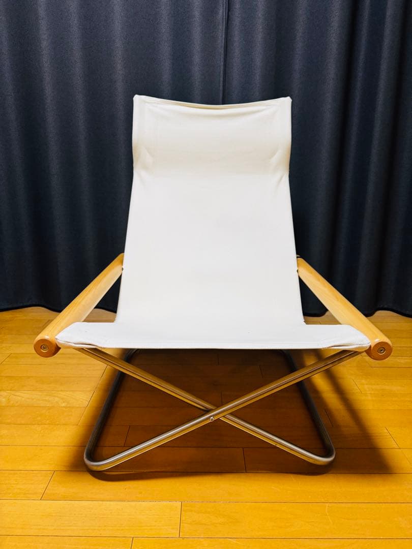 ニーチェアX（ニーチェア エックス）NY-103　ナチュラル　ホワイト