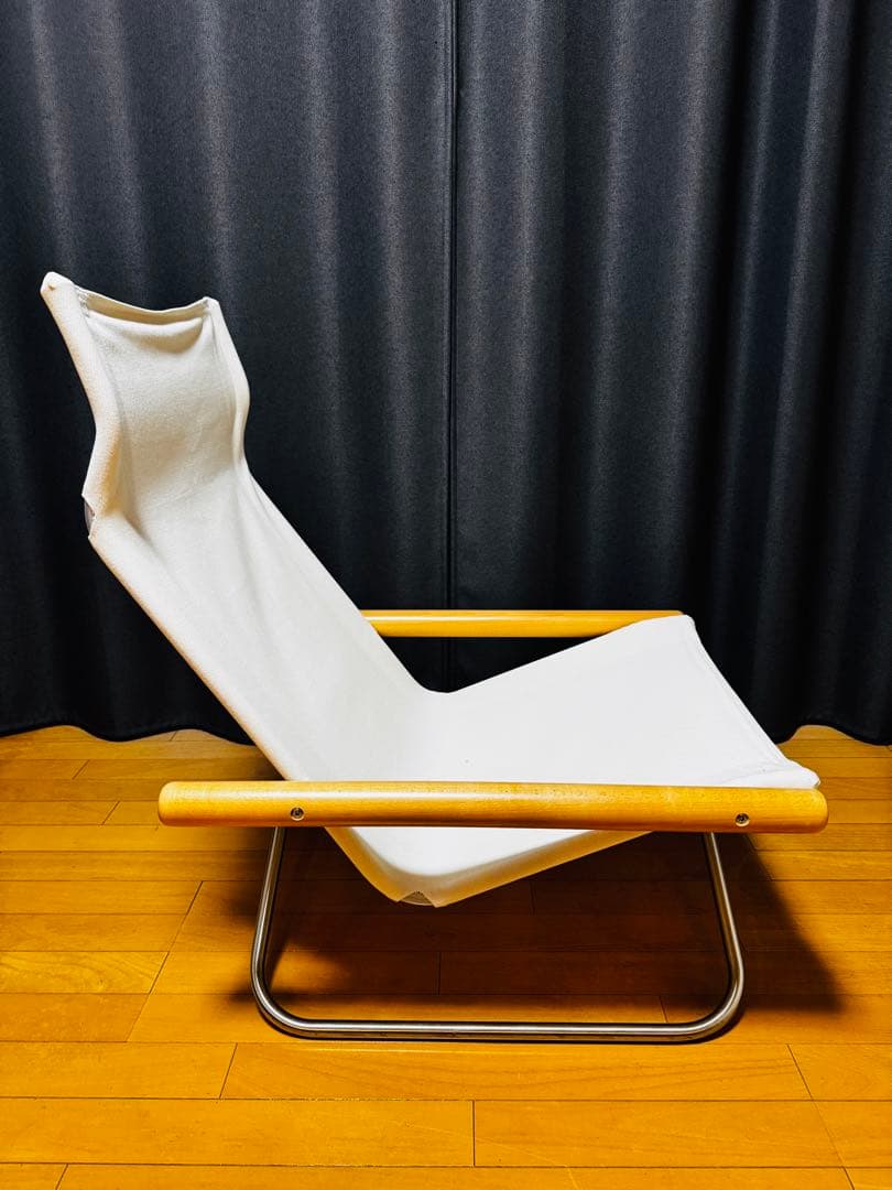 ニーチェアX（ニーチェア エックス）NY-103　ナチュラル　ホワイト