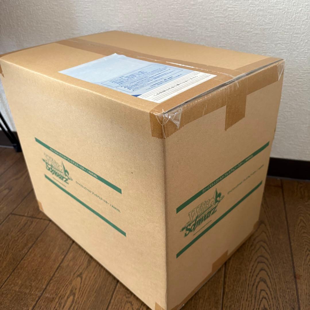 ヴァイスシュヴァルツ　marvel マーベル　マスターカートン　新品未開封