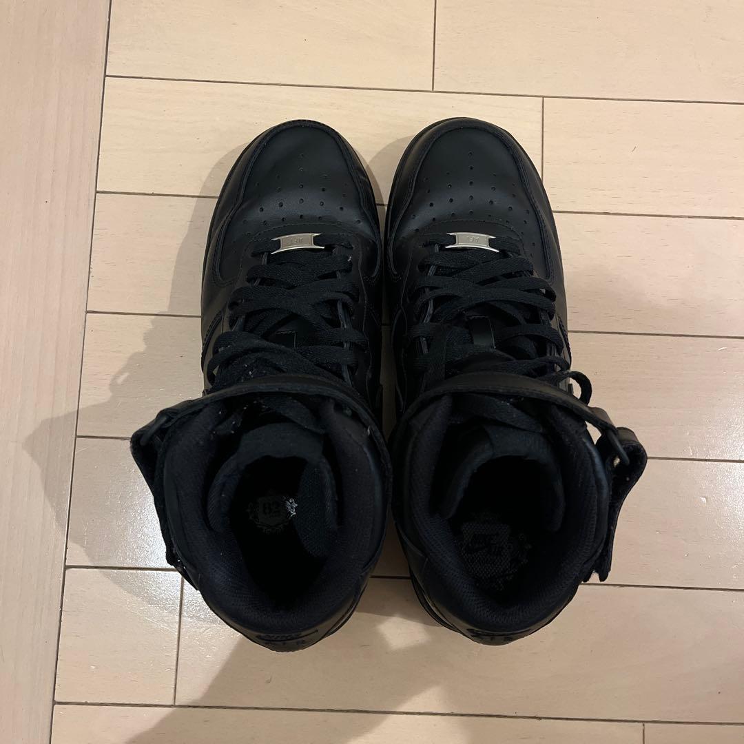 美品　⭐️エアフォース1 黒⭐️ 28.0