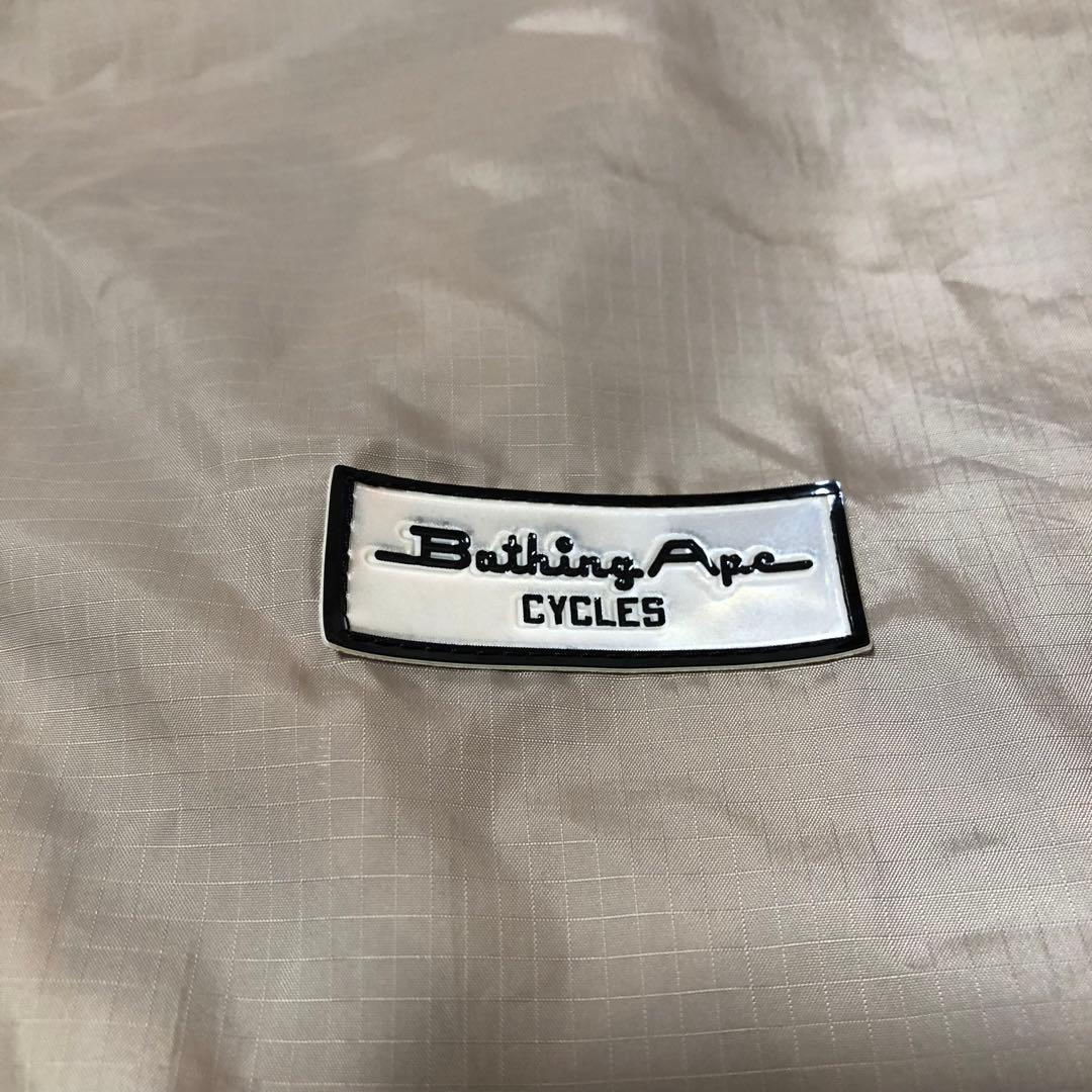 A BATHING APE カモ柄 ナイロンジャケット ジップパーカー　Lサイズ