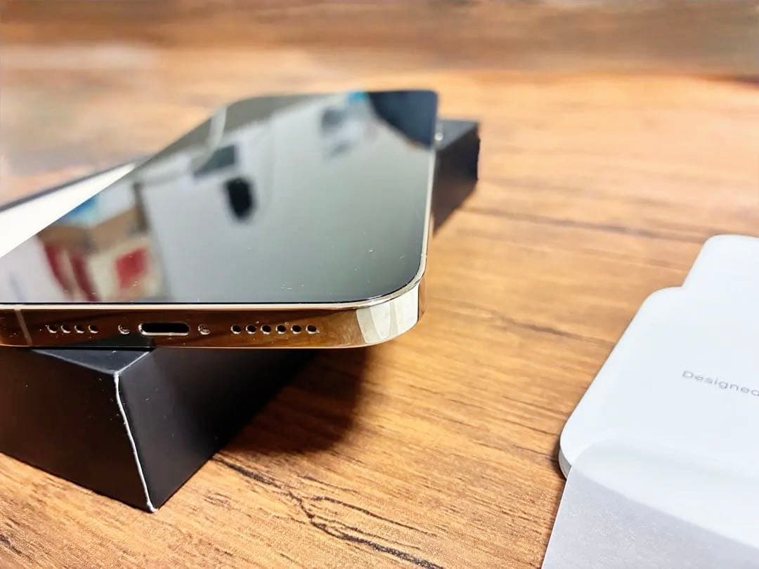 【美品】iPhone 13 pro max ゴールド 256GB BT91%