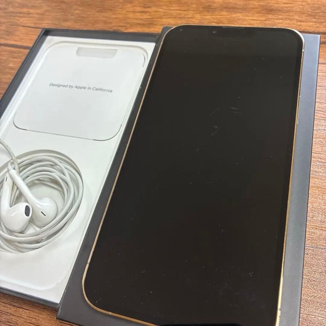 【美品】iPhone 13 pro max ゴールド 256GB BT91%
